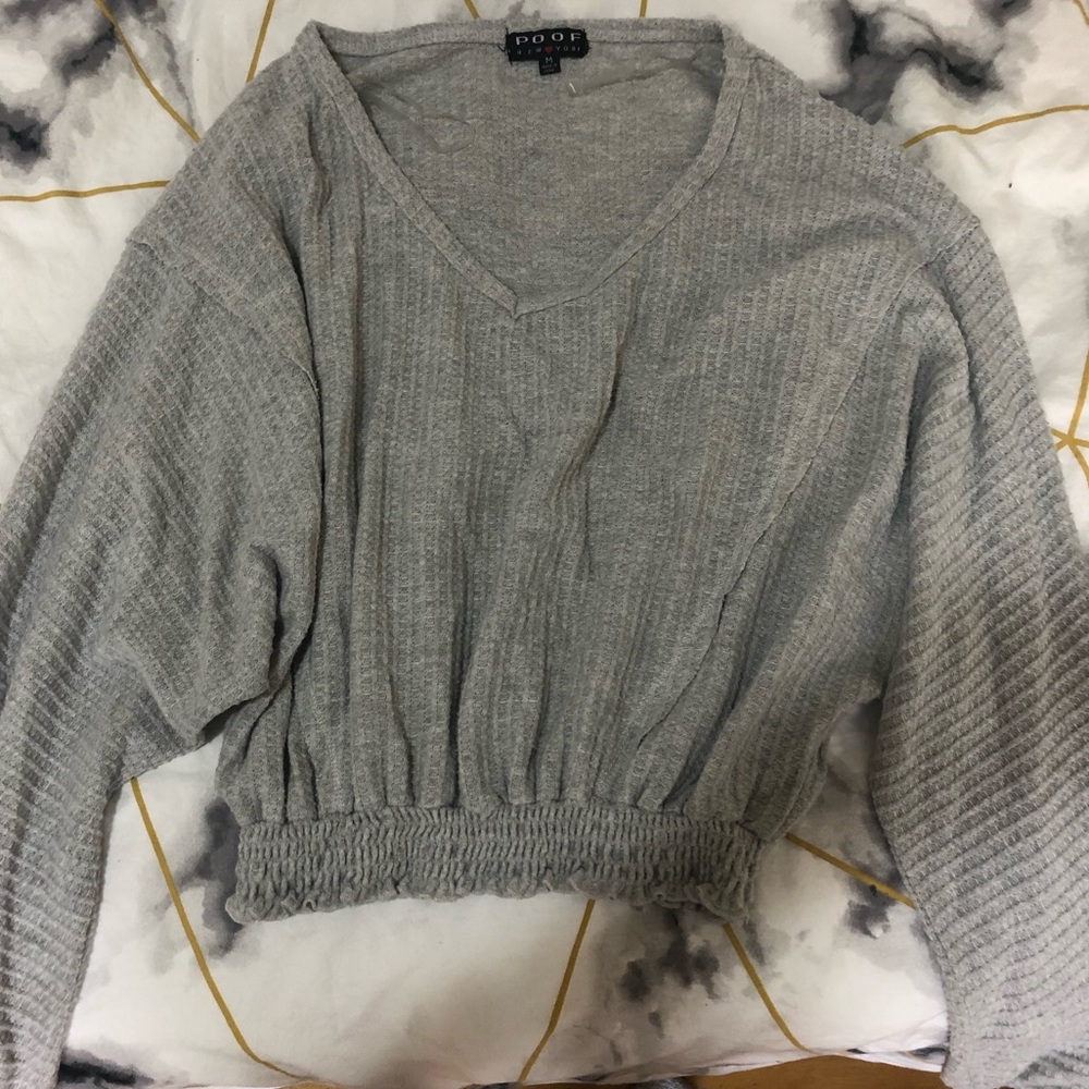 Crop sweater